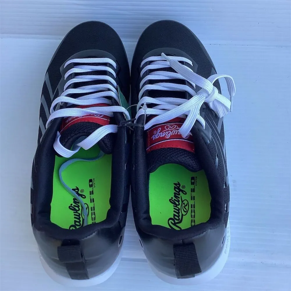 Rawlings Savage Men's Baseball Cleats Black Size 12‎